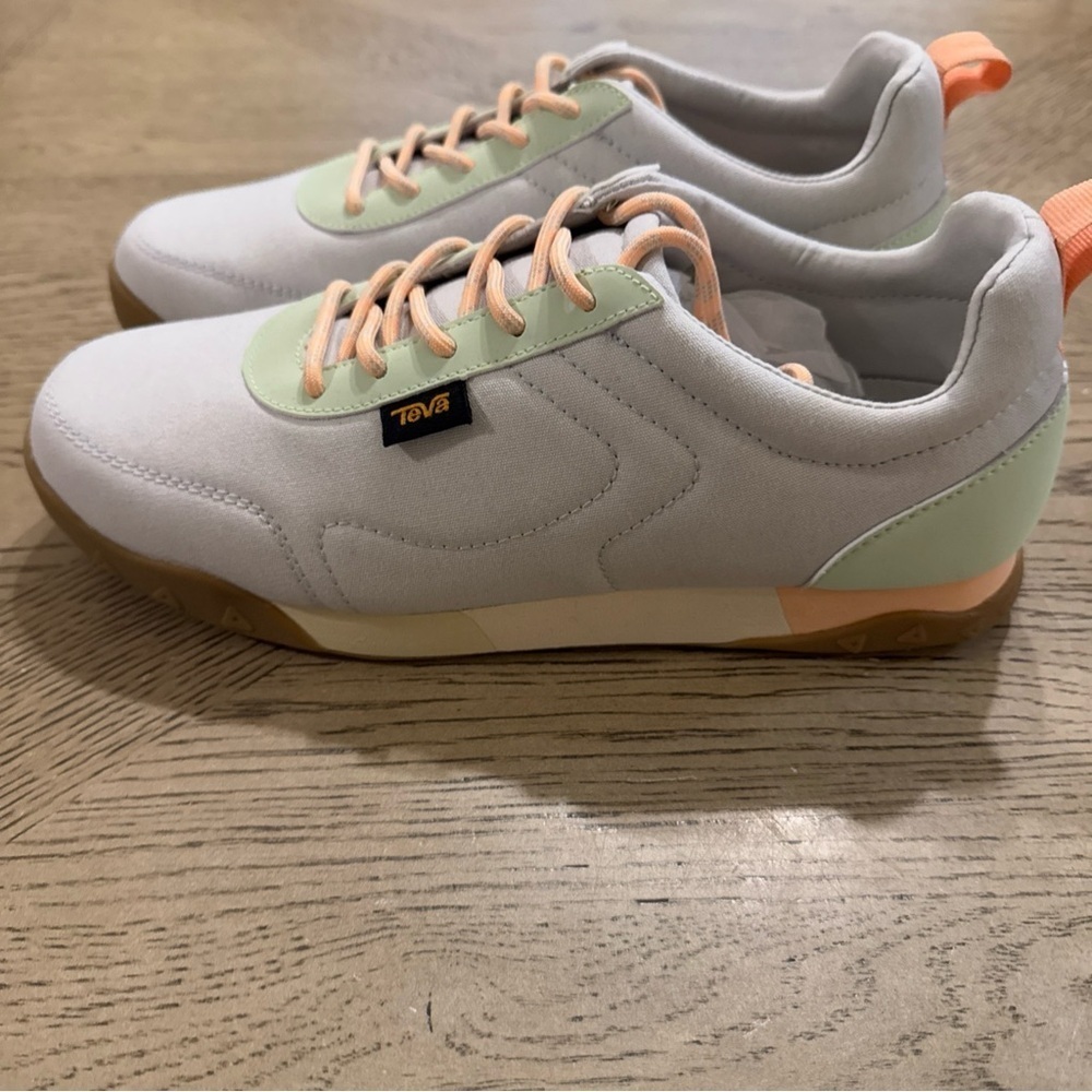 COPY - Teva Kids' Gray and Mint Sneakers